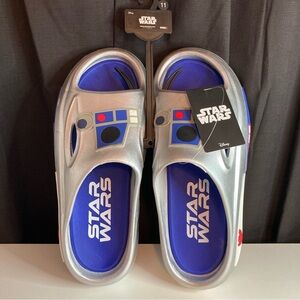 Disney Star Wars Ground Up Men's Size 11 R2-D2 Slides